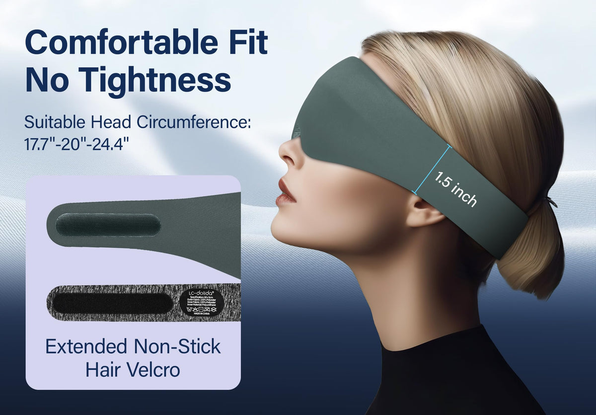 Silk Sleep Mask with Bluetooth Headphones B623212