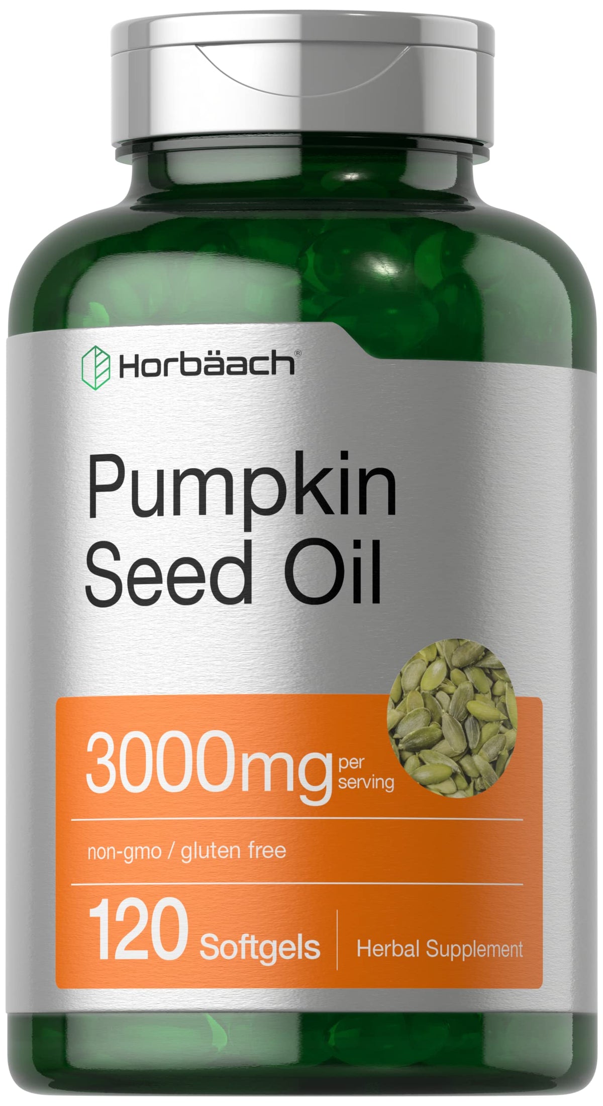 Pumpkin Seed Oil 3000mg 120 Softgel Capsules Y3151