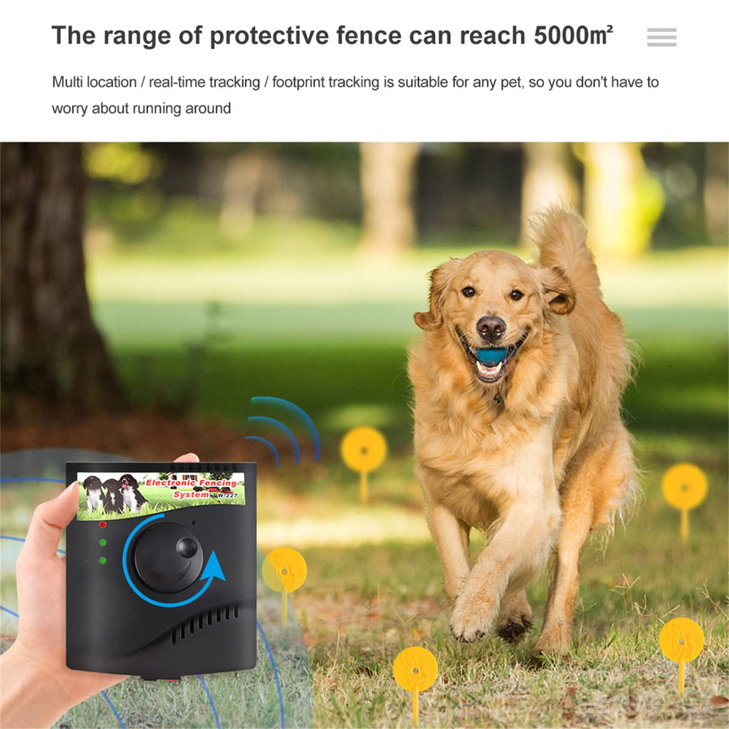 Electronic Dog Fence & Waterproof Training Collar System O6802