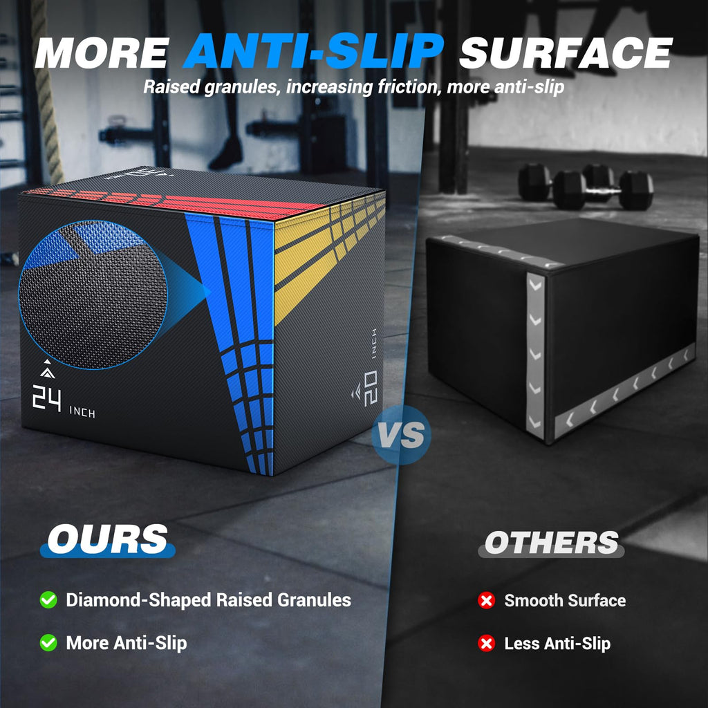 3-in-1 Foam Plyo Box A88278