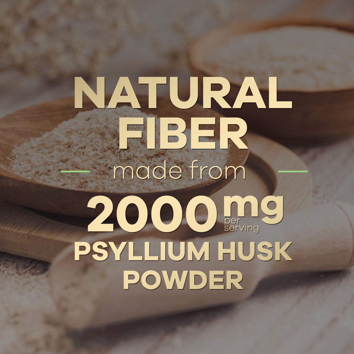 Psyllium Husk Capsules 2000 mg 120 Capsules T14479