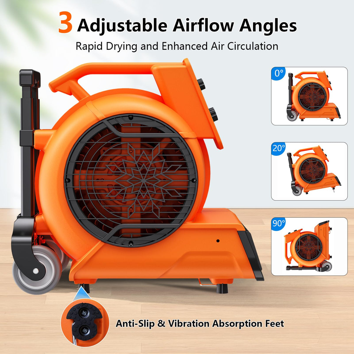 1 HP 4000 CFM Portable Air Mover G205025