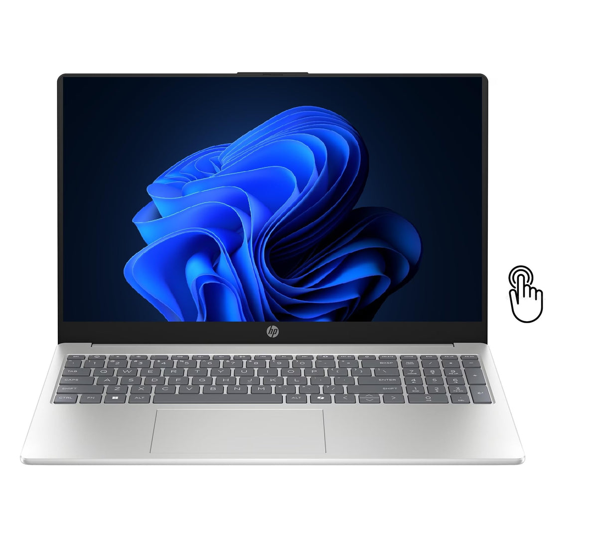15.6" Full HD Touch Screen Laptop, Intel Core Ultra 5, 8GB RAM, 512GB SSD, Natural Silver S201