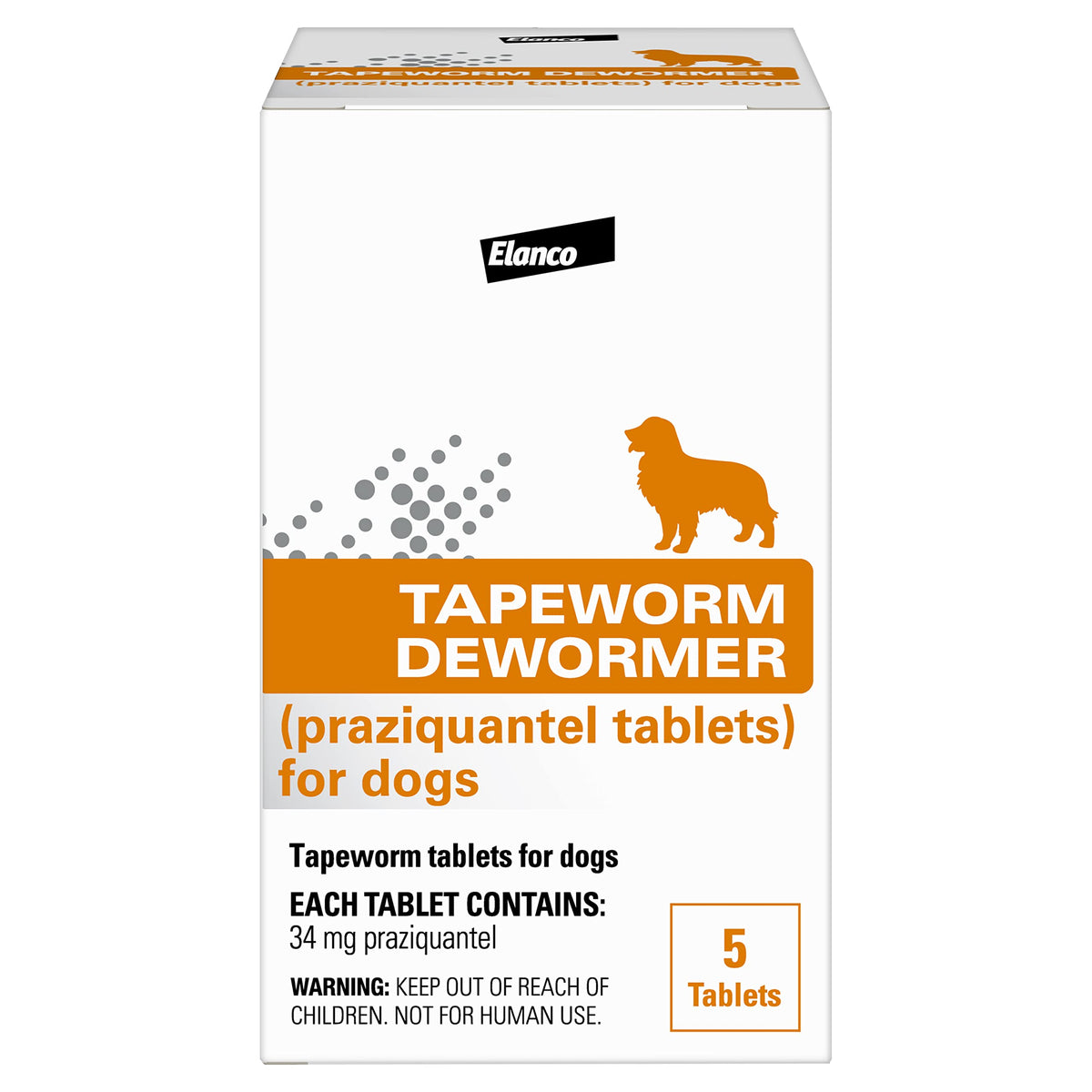 Praziquantel Tablets for Dogs 5 Count R9954