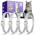 Flea and Tick Collar for Cats 4 Pack Gray W17040