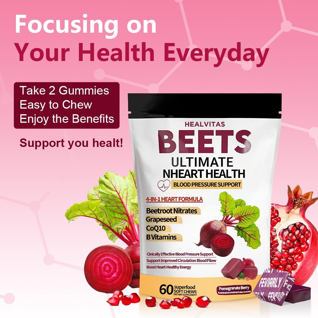 Beets Soft Chews 60ct L32475