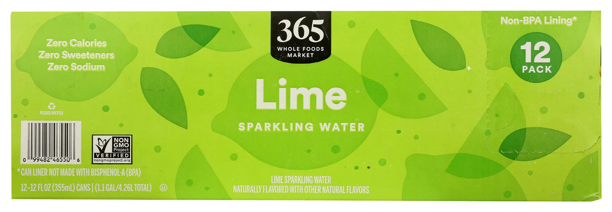 Lime Sparkling Water 12 Fl Oz B21072