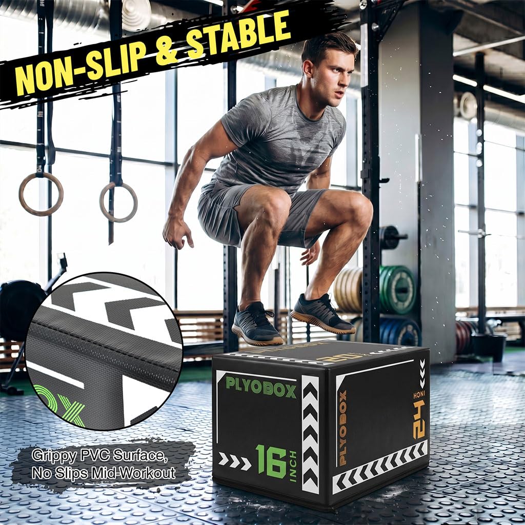 3-in-1 Plyometric Jump Box V257