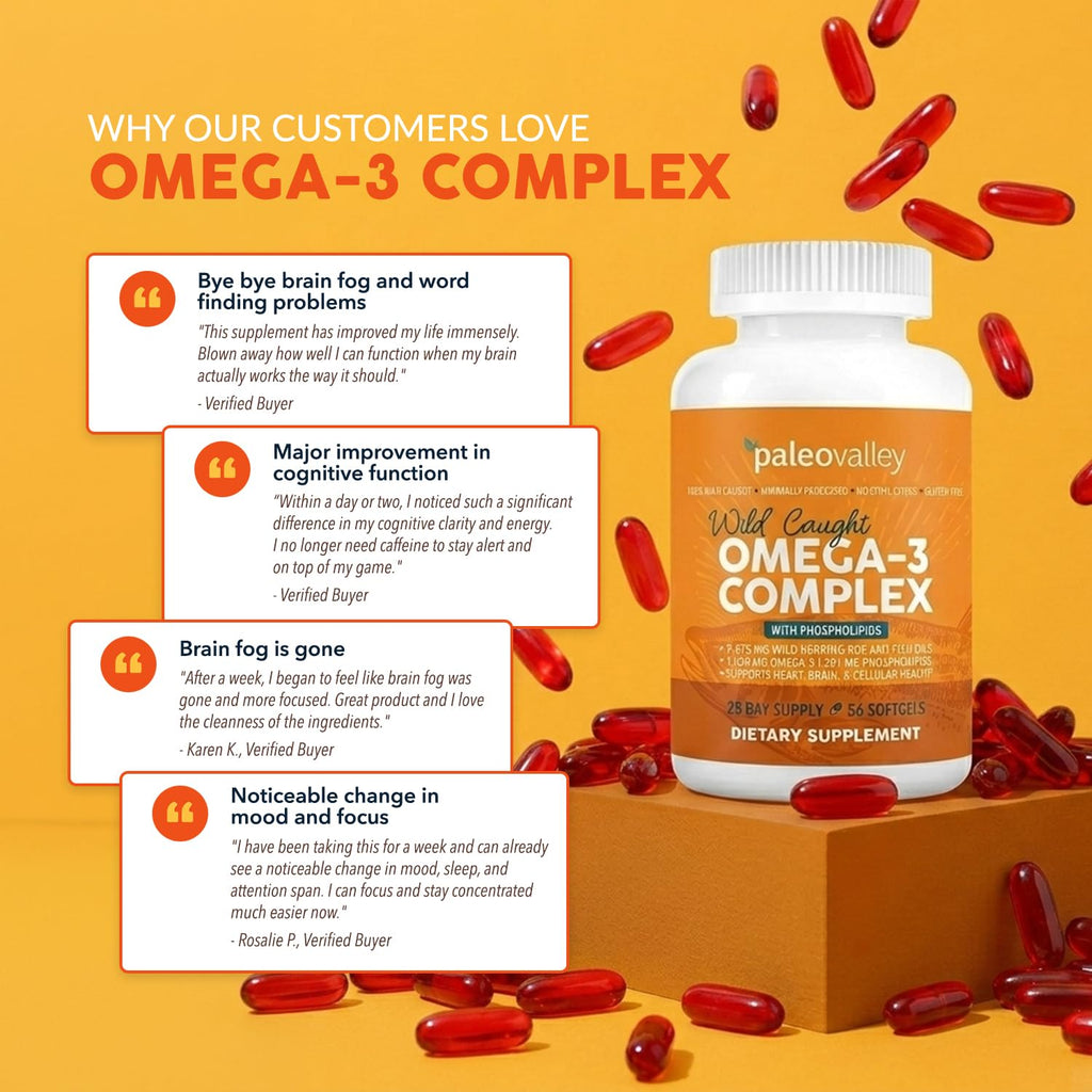 Wild Caught Omega-3 Fish Oil 750mg DHA 187mg EPA T887658