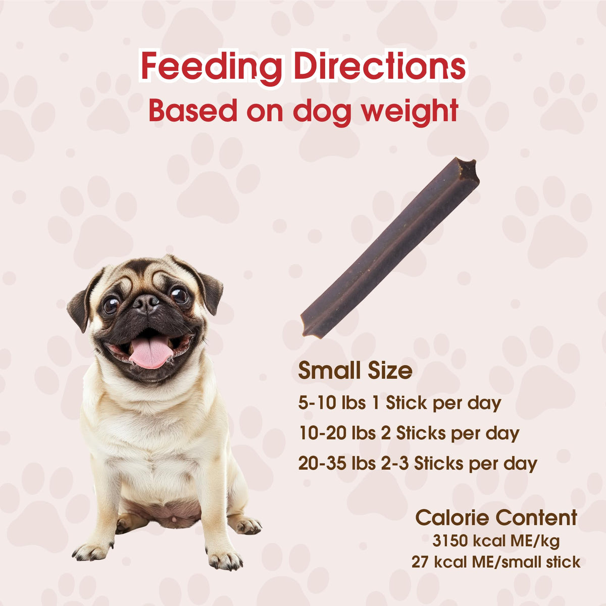 Grain Free Dental Chew Sticks G7474