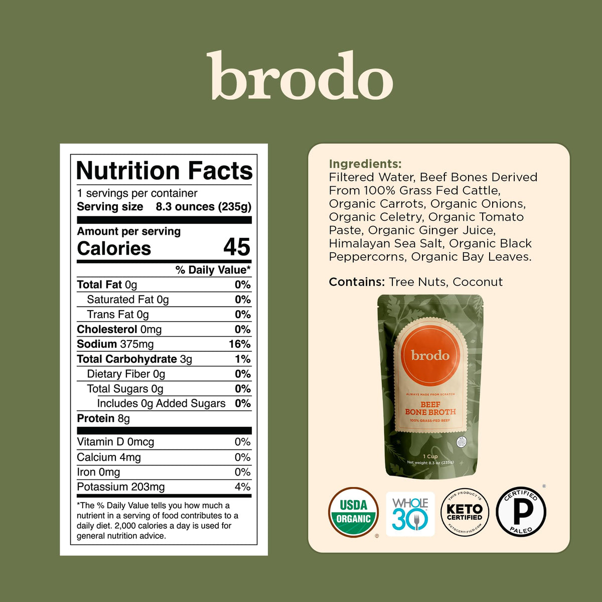 Bone Broth Variety Pack 8.3 oz B88702