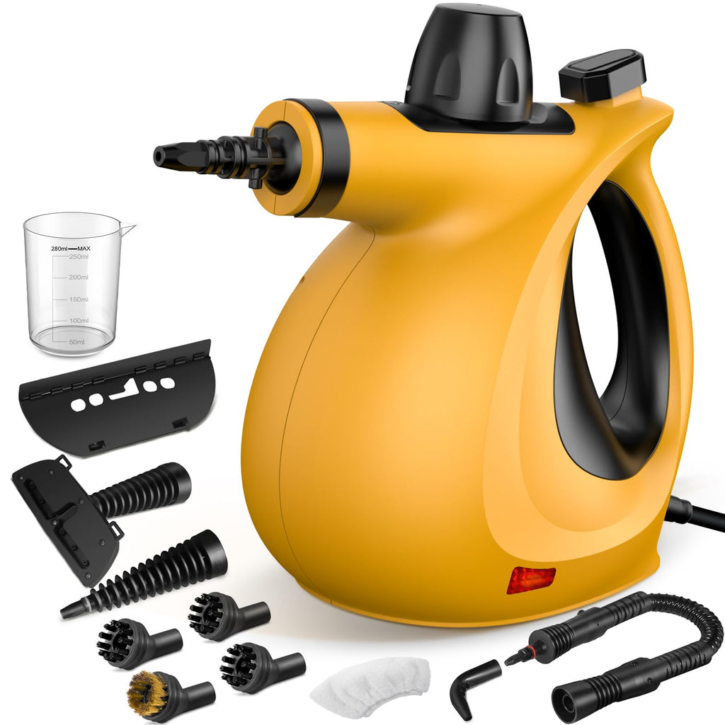 Pressurized Handheld Multi-Surface Natural Steam Cleaner with 12 pcs Accessories U7940
