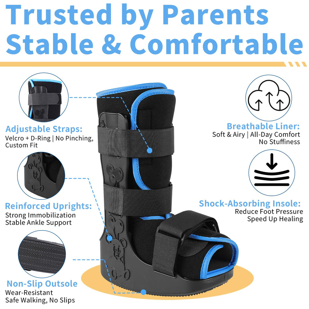 Lightweight Adjustable Pediatric Walking Boot J833421