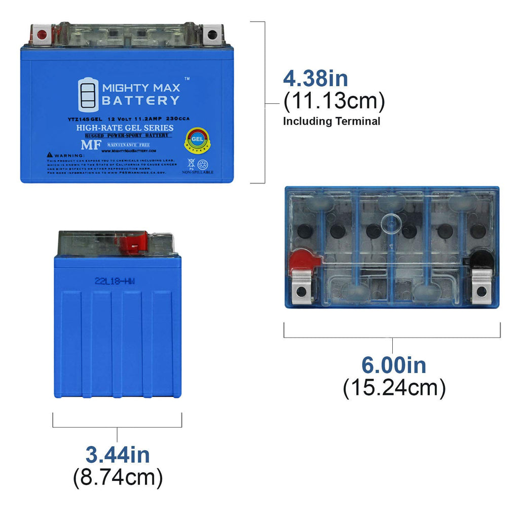 12V 11.2Ah GEL Battery E96098
