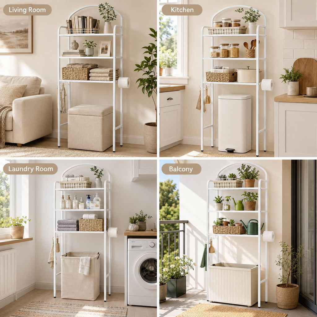 3 Tier Over The Toilet Storage Rack T7914