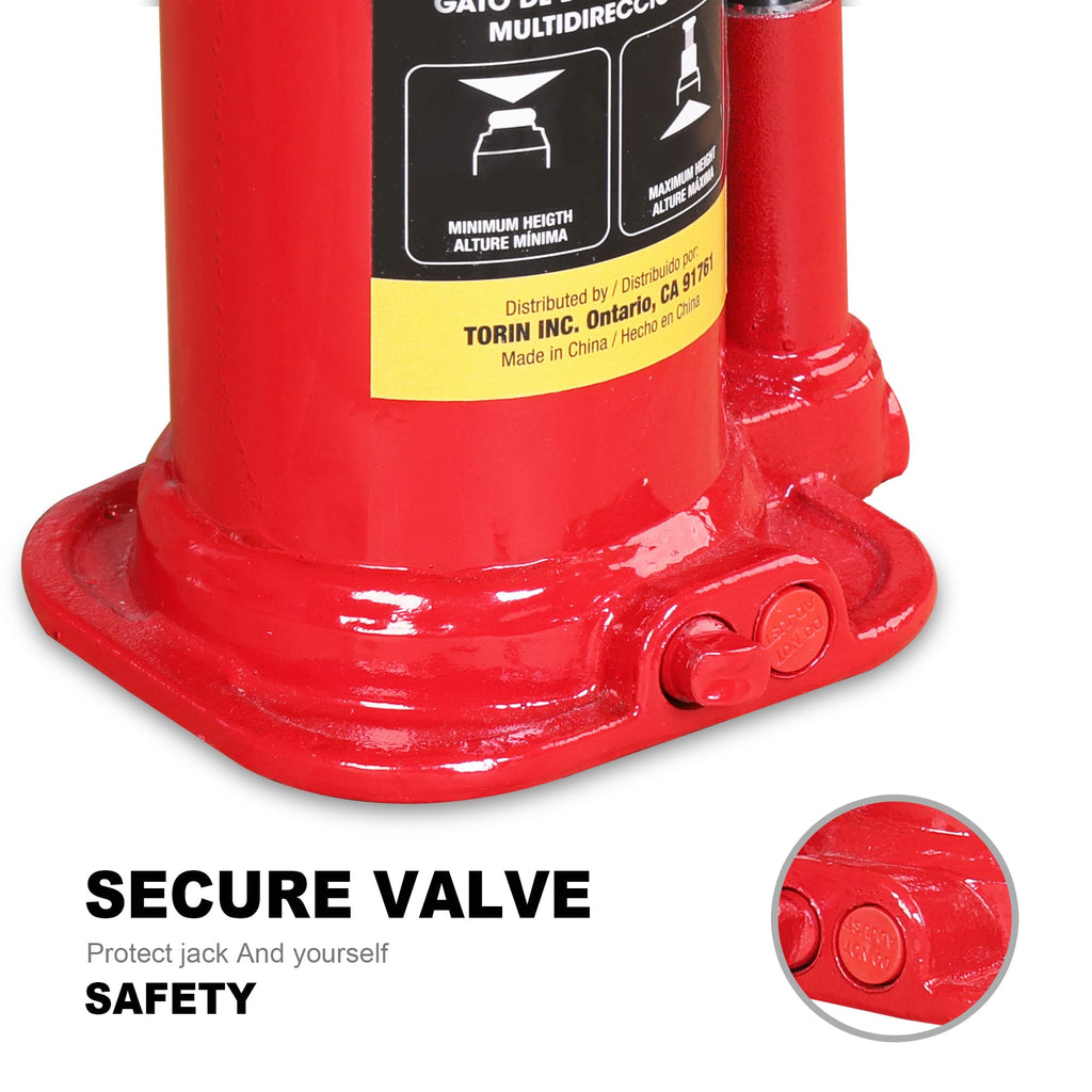6 Ton Red Welded Car Bottle Jack N713