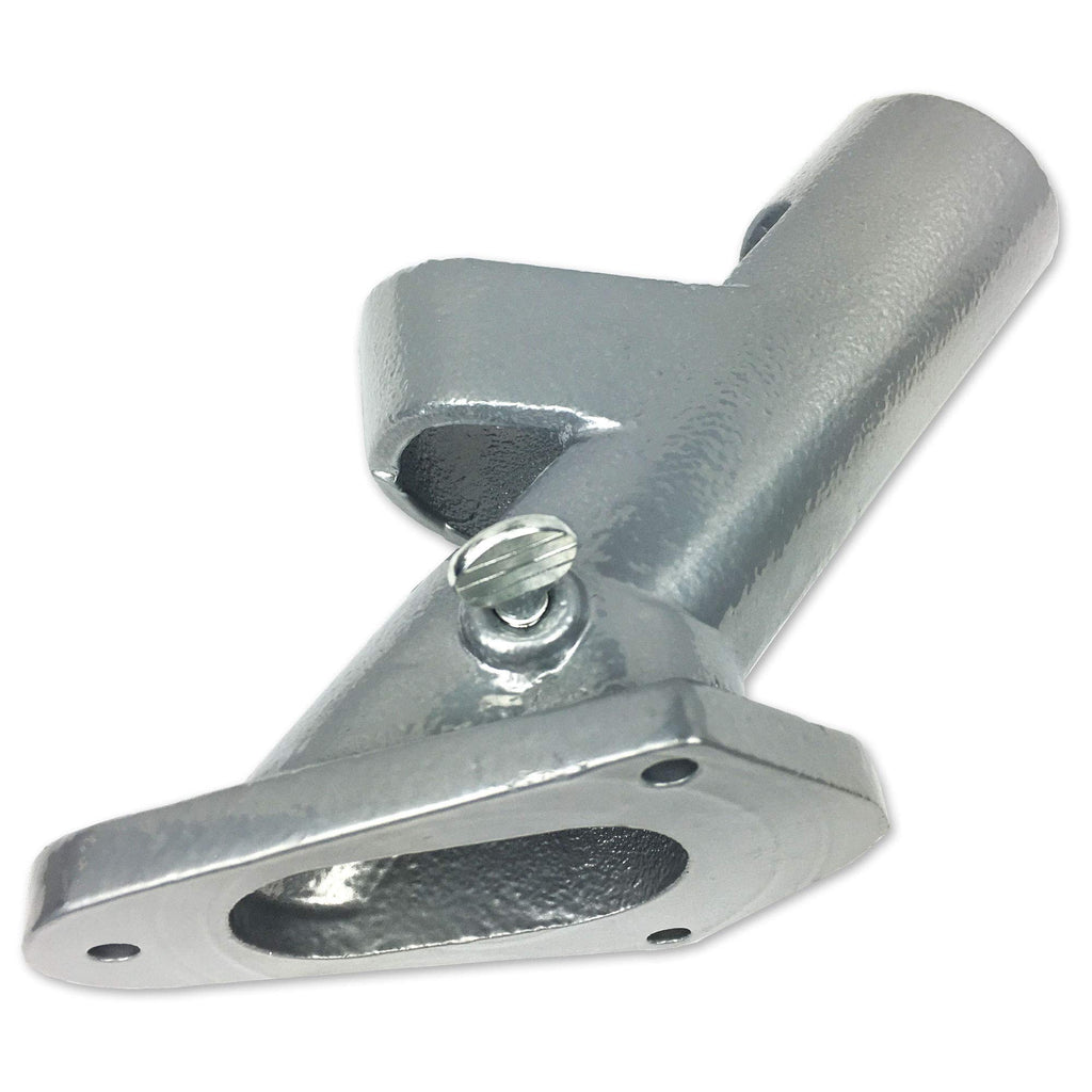 Flag Pole and Bracket Kit Brushed Aluminum Y3949