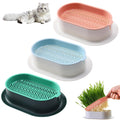 Cat Grass Planter Box, 3 Pcs Plastic Growing Trays B870868