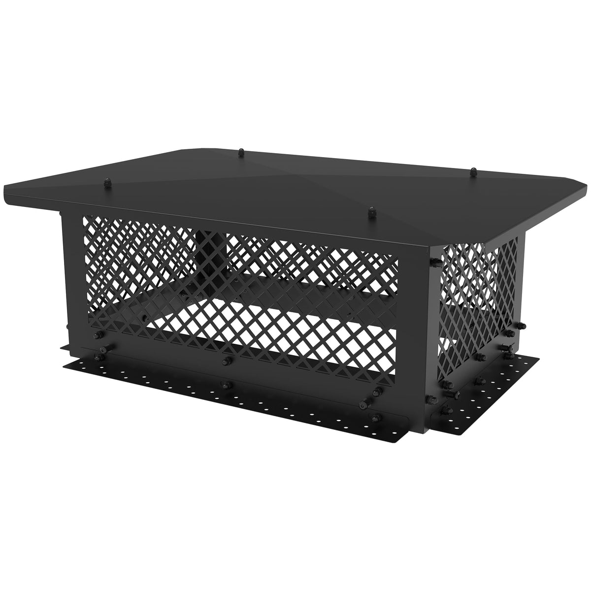 14" x 22" Rectangular Galvanized Steel Chimney Cap E947