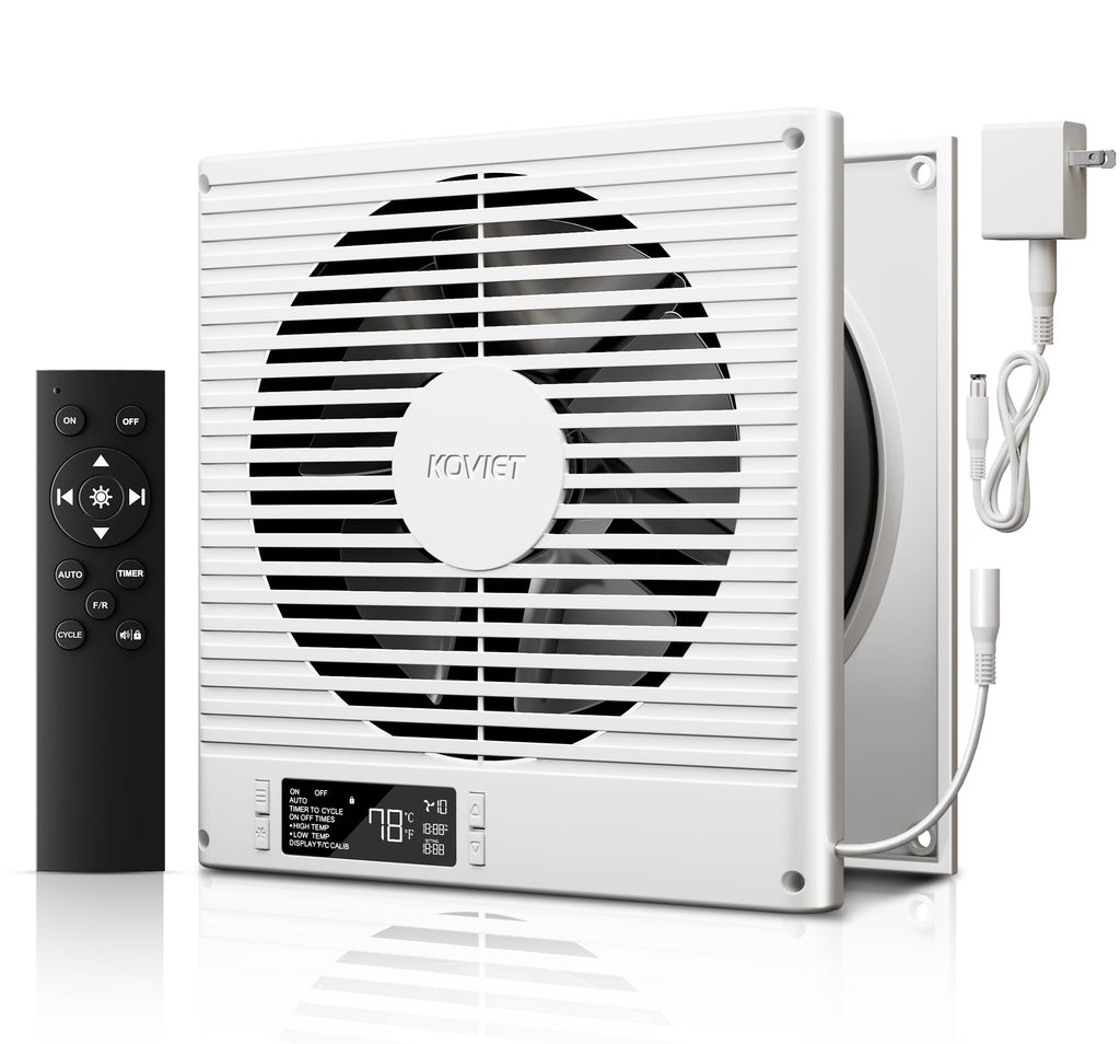 8" Room to Room Ventilation Fan with Remote U830