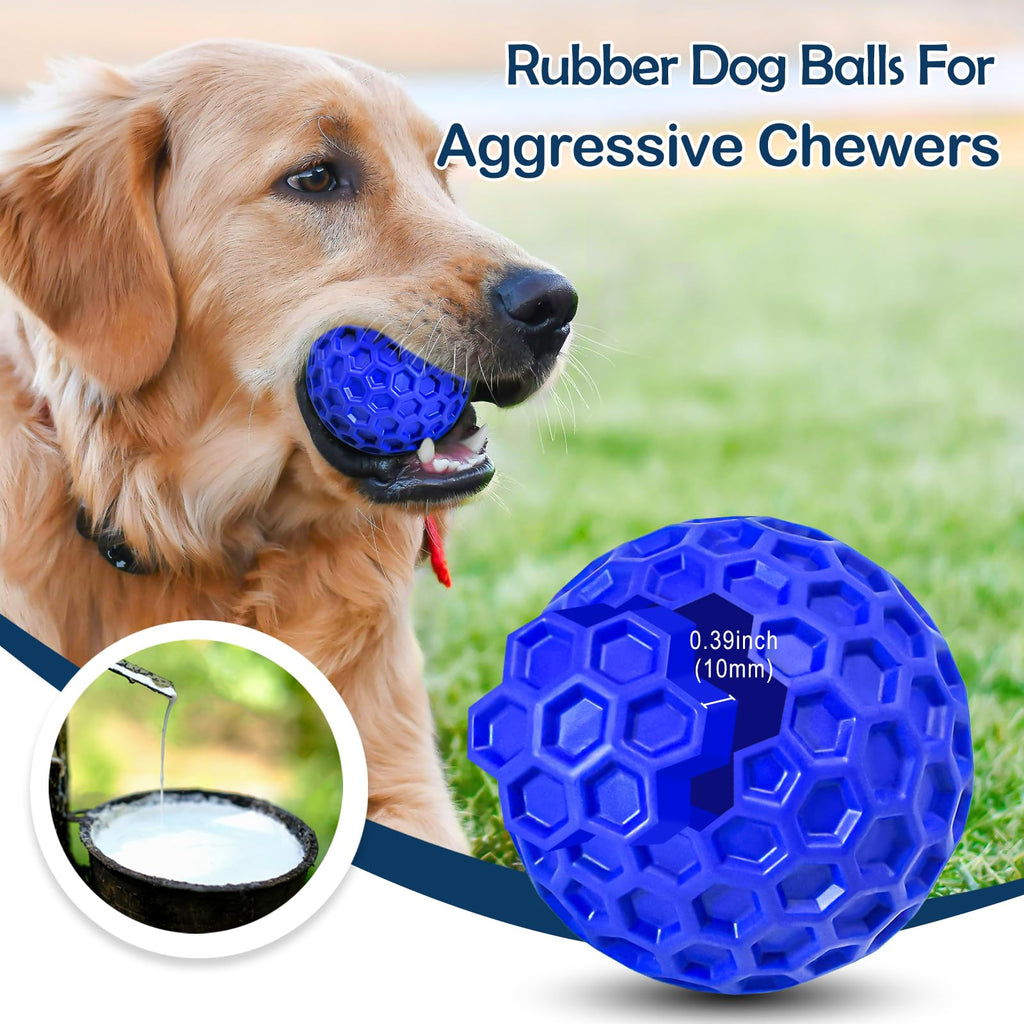 2 Pack Rubber Dog Chew Balls X9915