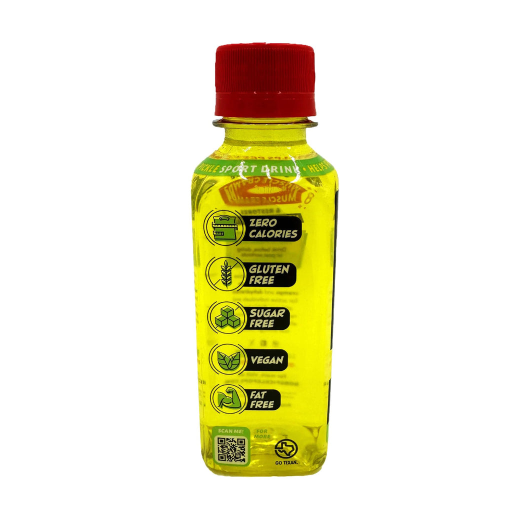 Electrolyte Pickle Shot Zero Caffeine & Gluten-Free 6.3 Oz (Pack of 18, Dill Pickle) D17751