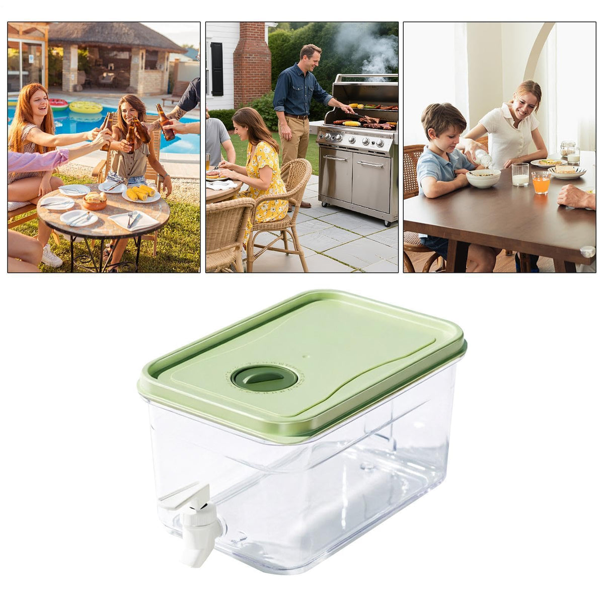 Large Capacity Cold Drink Water Dispenser Pitcher F87851