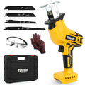 Cordless Reciprocating Saw, 0-3000SPM Variable Speed, 4 Saw Blades B648806