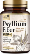 Psyllium Husk Capsules 2000 mg 120 Capsules T14479