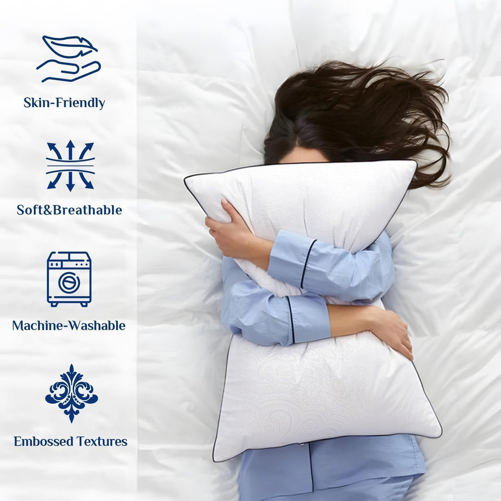 King Size Pillows 2 Pack Cooling Down Alternative D812177