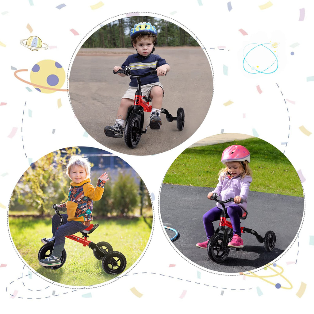 Tricycle for Toddlers 2-5 Years, 3 in 1 Folding Bike F4422