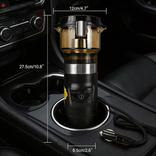 12V Portable Single Serve Car Coffee Maker with Reusable Filter T1004