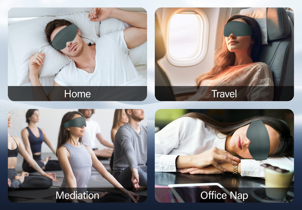 Silk Sleep Mask with Bluetooth Headphones B623212