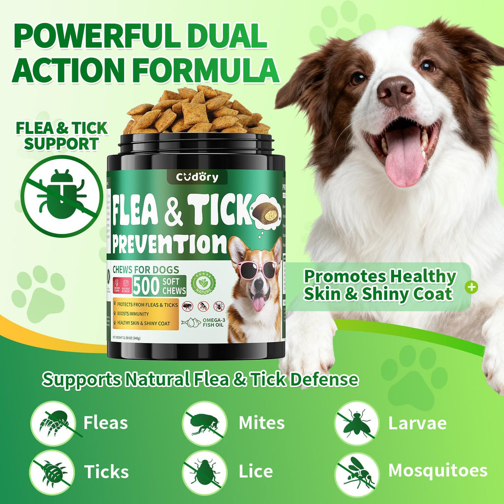 Flea and Tick Prevention for Dogs Chews P5887