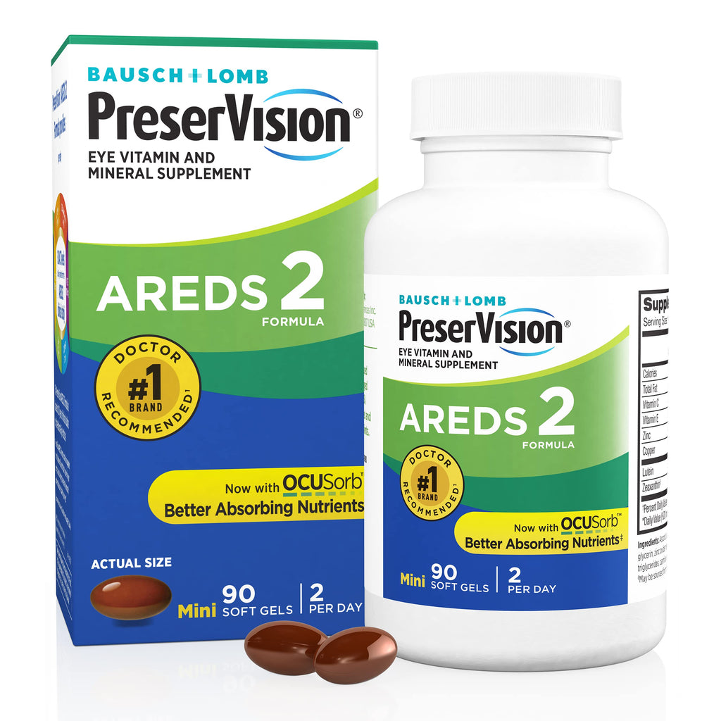 Lutein Zeaxanthin Eye Vitamins 90 Softgels T936214