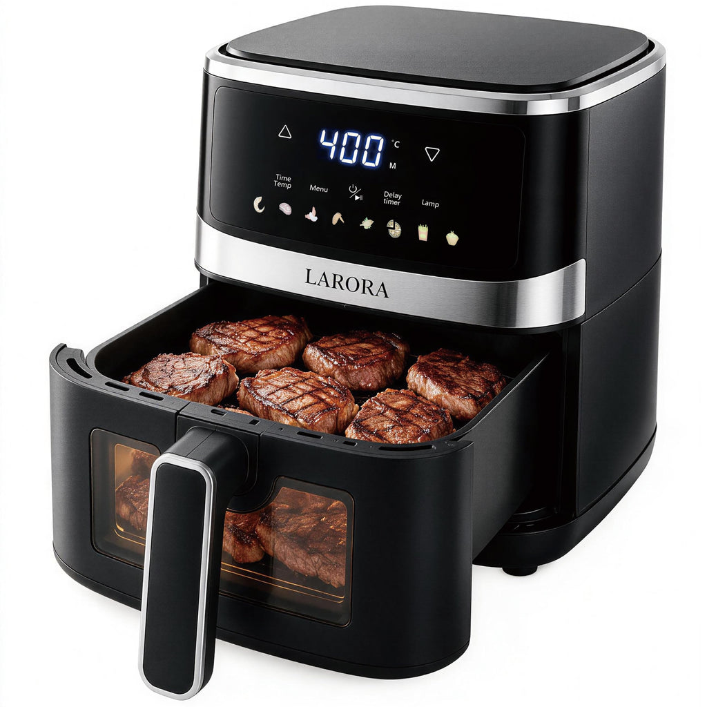 6 QT Family Size Air Fryer with Visible Cooking Window Z151