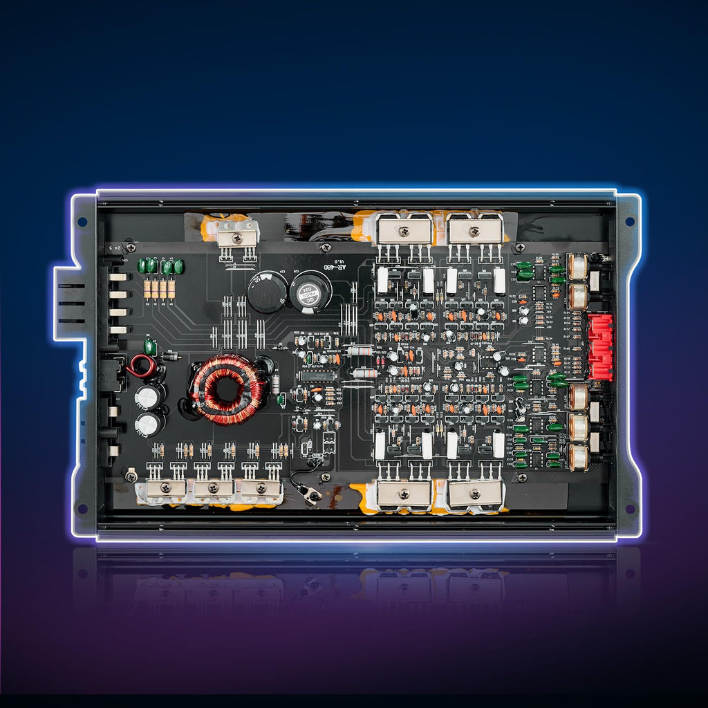 4 Channel Bridgeable Class A/B Car Audio Amplifier S938492