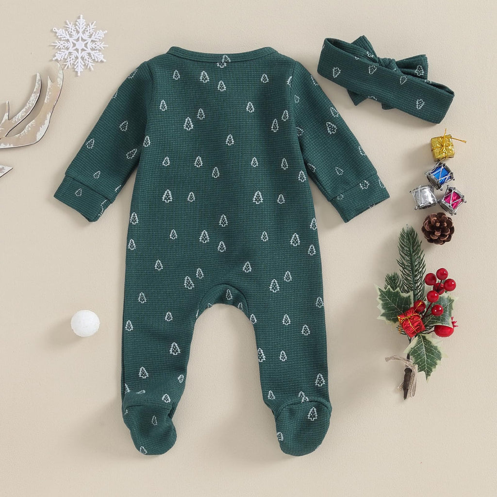 Pumpkin Long Sleeve Onesie Romper X80763