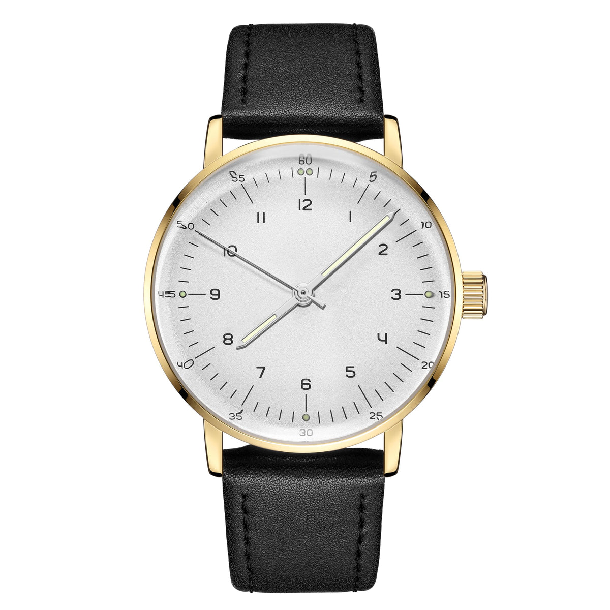 Vintage Mechanical Watch with Domed Glass and 40mm Case X68995