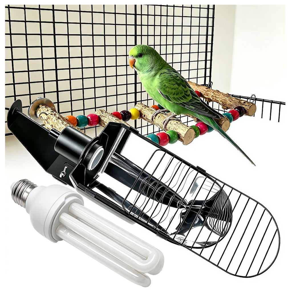 Bird Cage Light Fixture Combo Kit with Bulb E525345