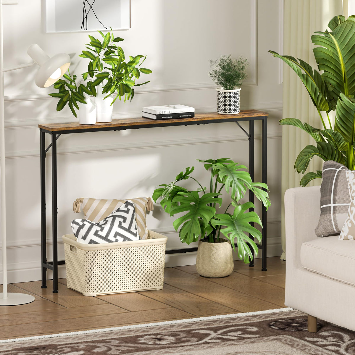 47.2" Narrow Console Table H222