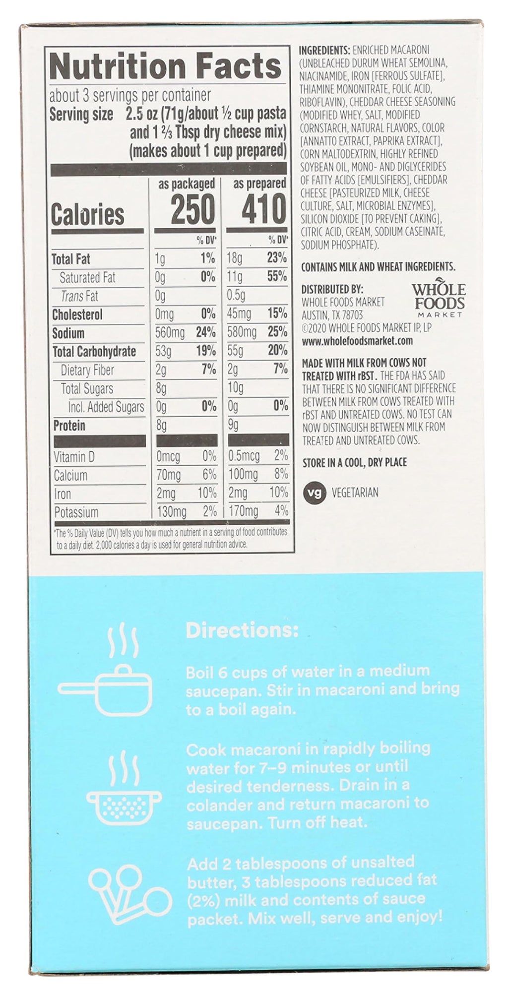 Macaroni & Cheese 7.25 Ounce G28264