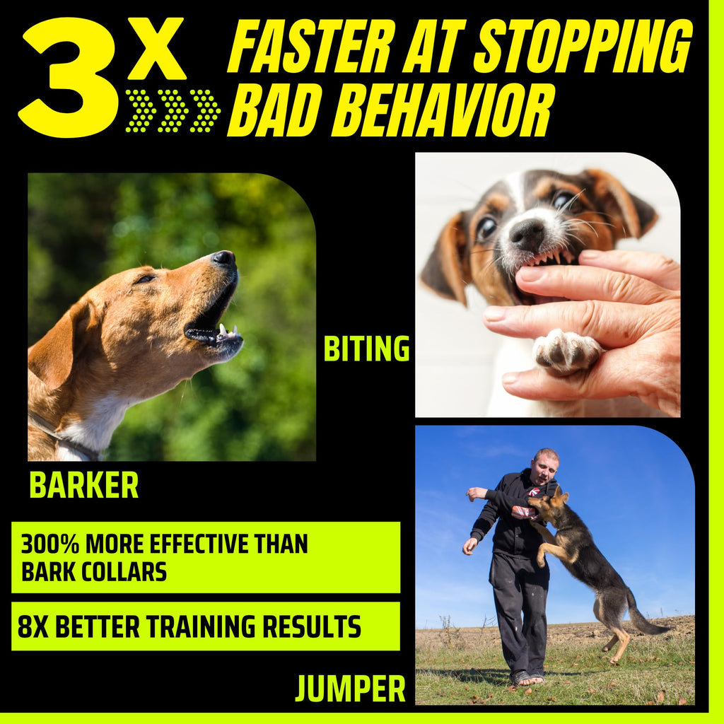 Long Range Ultrasonic Rechargeable Anti Bark Device for Dogs (Black) T42159