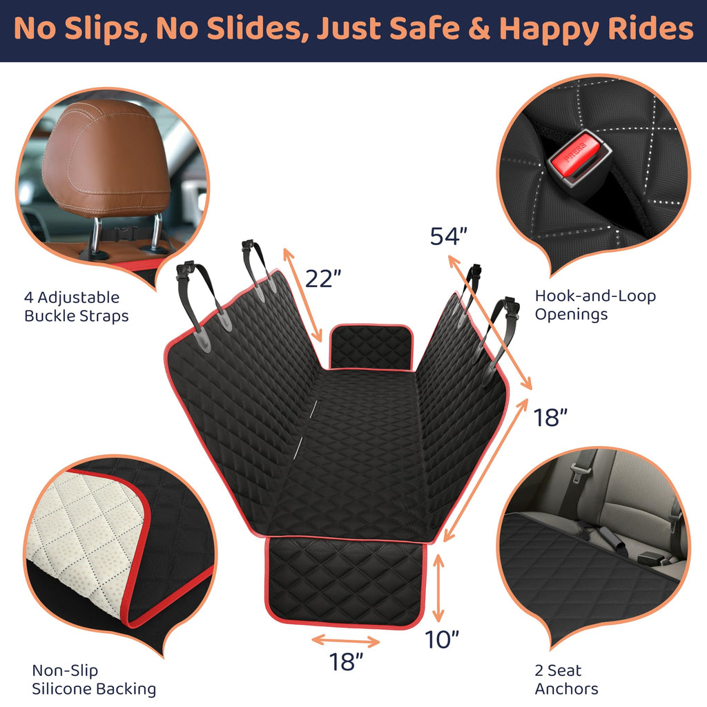 Dog Car Seat Cover for Back Seat Z180667