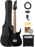 Black Short-Scale Electric Guitar P5507