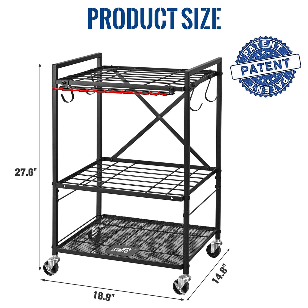 Rolling Garden Tool Organizer S3003