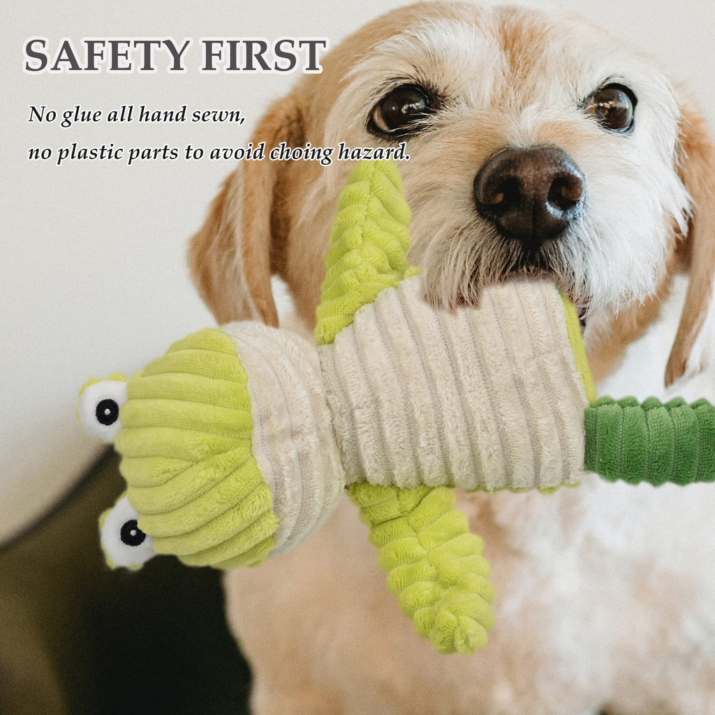 5 Pack Stuffed Squeaky Plush Dog Toys O4368