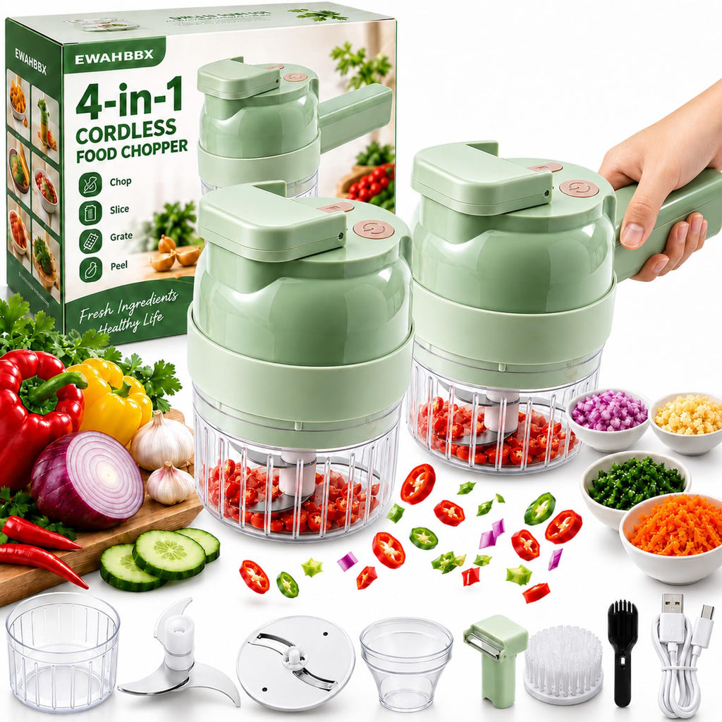 4 in 1 Handheld Electric Vegetable Chopper G7527