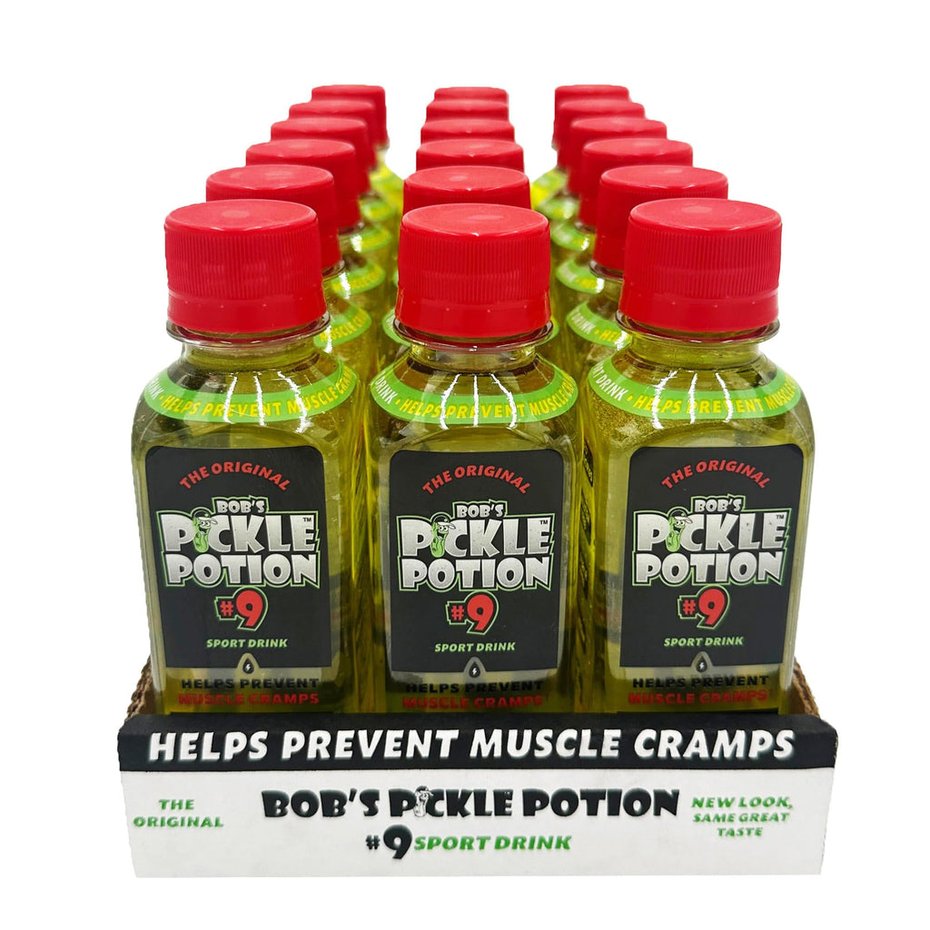 Electrolyte Pickle Shot Zero Caffeine & Gluten-Free 6.3 Oz (Pack of 18, Dill Pickle) D17751