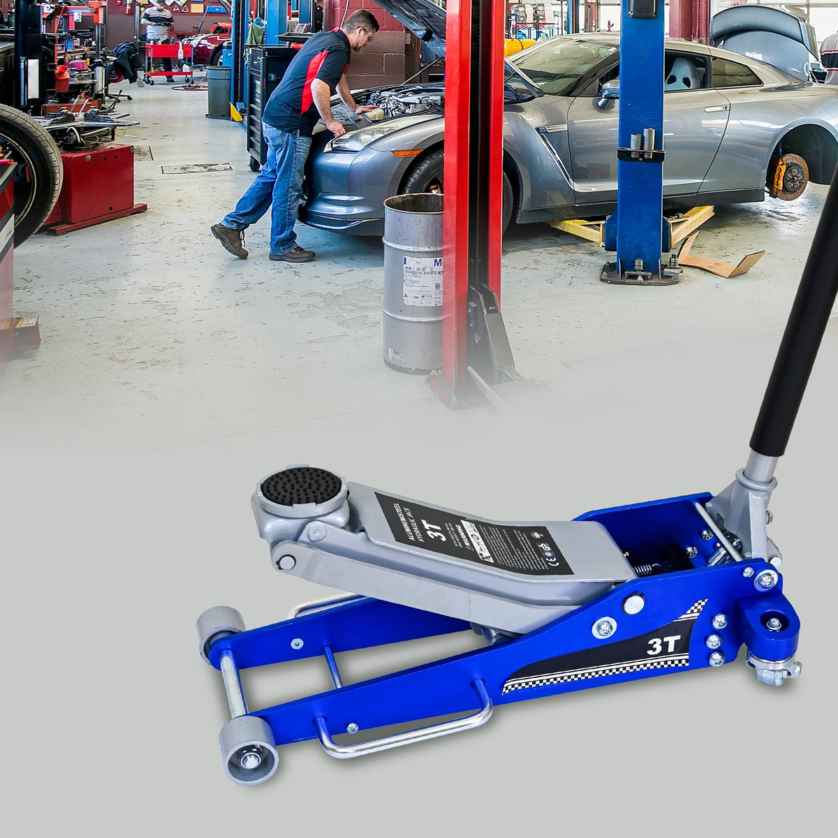 3 Ton Low Profile Hydraulic Floor Jack R9433